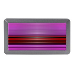 Stripes Line Red Purple Memory Card Reader (Mini)