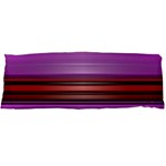 Stripes Line Red Purple Body Pillow Case Dakimakura (Two Sides) Front