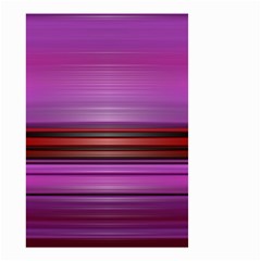 Stripes Line Red Purple Small Garden Flag (Two Sides)