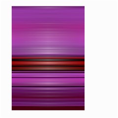 Stripes Line Red Purple Large Garden Flag (Two Sides)