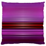 Stripes Line Red Purple Large Cushion Case (One Side) Front