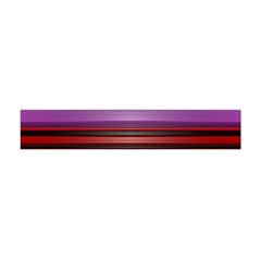 Stripes Line Red Purple Flano Scarf (mini) by Mariart