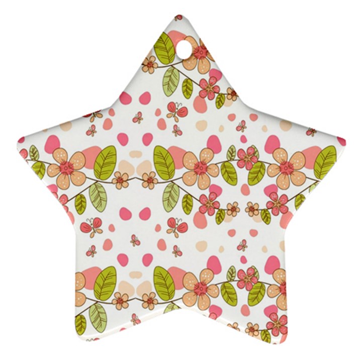 Floral pattern Ornament (Star)