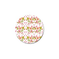 Floral Pattern Golf Ball Marker by Valentinaart