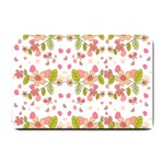 Floral pattern Small Doormat  24 x16  Door Mat