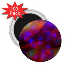 Vaccine Blur Red 2 25  Magnets (100 Pack) 