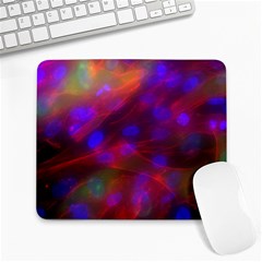 Vaccine Blur Red Large Mousepads by Mariart