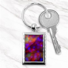 Vaccine Blur Red Key Chains (rectangle)  by Mariart