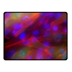 Vaccine Blur Red Fleece Blanket (small) by Mariart