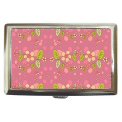 Floral Pattern Cigarette Money Cases