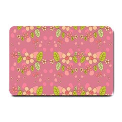 Floral Pattern Small Doormat 