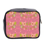 Floral pattern Mini Toiletries Bag 2-Side Back