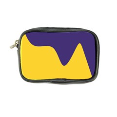 Purple Yellow Wave Coin Purse by Mariart