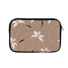 Star Flower Floral Grey Leaf Apple Macbook Pro 13  Zipper Case by Mariart