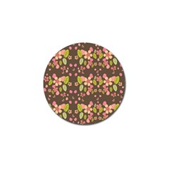 Floral Pattern Golf Ball Marker by Valentinaart