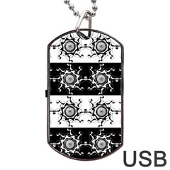 Three Wise Men Gotham Strong Hand Dog Tag Usb Flash (two Sides)