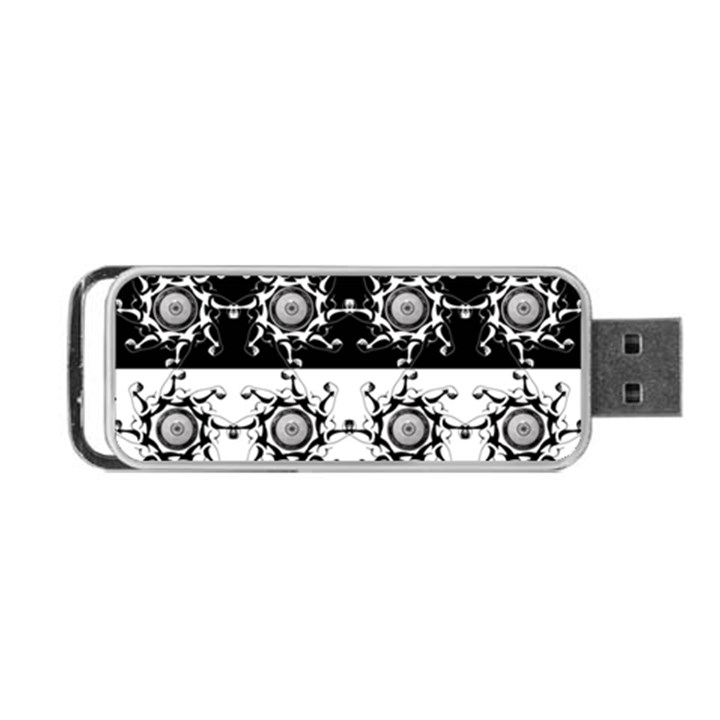 Three Wise Men Gotham Strong Hand Portable USB Flash (One Side)