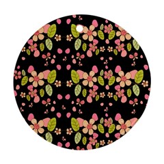 Floral Pattern Ornament (round) by Valentinaart