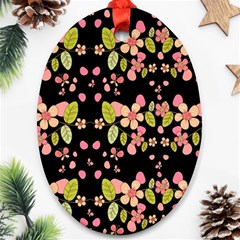 Floral Pattern Ornament (oval) by Valentinaart