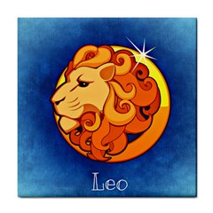 Zodiac Leo Tile Coasters by Mariart