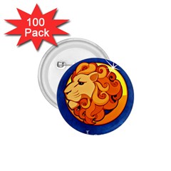 Zodiac Leo 1 75  Buttons (100 Pack) 