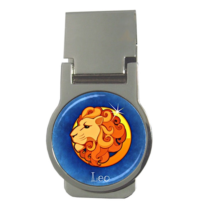 Zodiac Leo Money Clips (Round) 