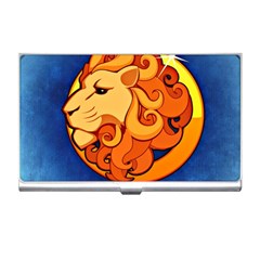 Zodiac Leo Business Card Holders by Mariart