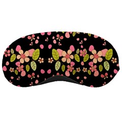 Floral Pattern Sleeping Masks by Valentinaart