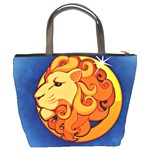 Zodiac Leo Bucket Bags Back