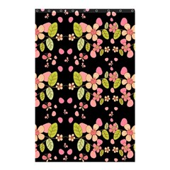 Floral Pattern Shower Curtain 48  X 72  (small)  by Valentinaart