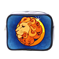 Zodiac Leo Mini Toiletries Bags by Mariart