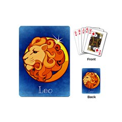 Zodiac Leo Playing Cards (mini)  by Mariart