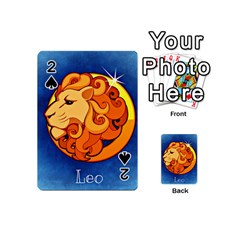 Zodiac Leo Playing Cards 54 (mini)  by Mariart