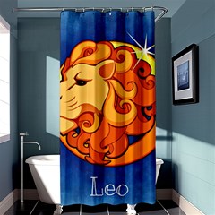 Zodiac Leo Shower Curtain 36  X 72  (stall)  by Mariart