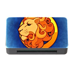 Zodiac Leo Memory Card Reader With Cf by Mariart