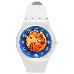 Zodiac Leo Round Plastic Sport Watch (m) by Mariart