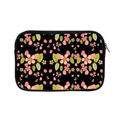 Floral Pattern Apple Ipad Mini Zipper Cases by Valentinaart