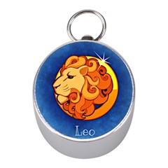 Zodiac Leo Mini Silver Compasses