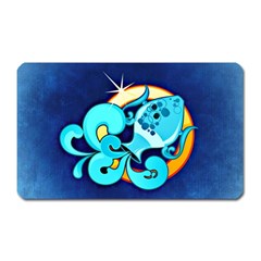 Zodiac Aquarius Magnet (rectangular) by Mariart