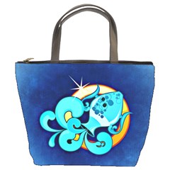 Zodiac Aquarius Bucket Bags