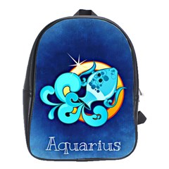 Zodiac Aquarius School Bags(Large) 