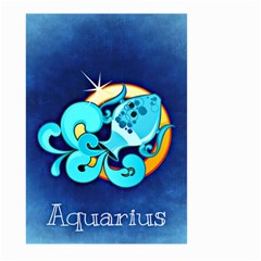 Zodiac Aquarius Large Garden Flag (Two Sides)