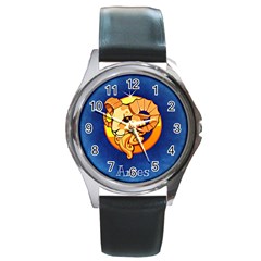 Zodiac Aries Round Metal Watch by Mariart