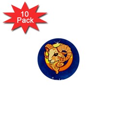 Zodiac Aries 1  Mini Buttons (10 Pack)  by Mariart