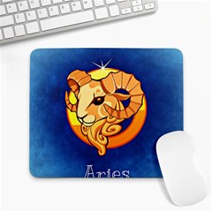 Zodiac Aries Large Mousepads