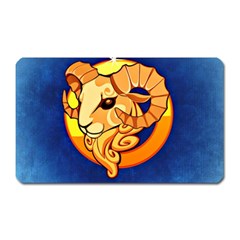 Zodiac Aries Magnet (rectangular) by Mariart