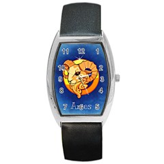 Zodiac Aries Barrel Style Metal Watch by Mariart