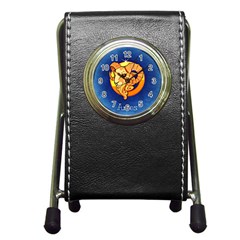 Zodiac Aries Pen Holder Desk Clocks by Mariart