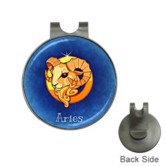 Zodiac Aries Hat Clips With Golf Markers by Mariart