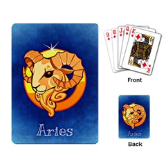 Zodiac Aries Playing Card by Mariart